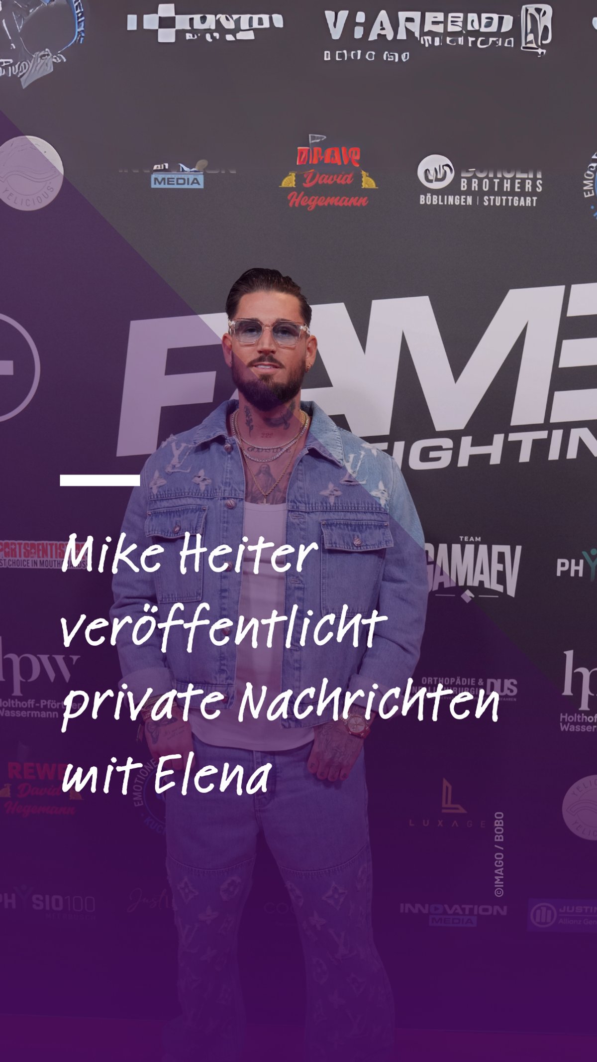 Mike Heiter veröffentlicht private Nachrichten mit Elena