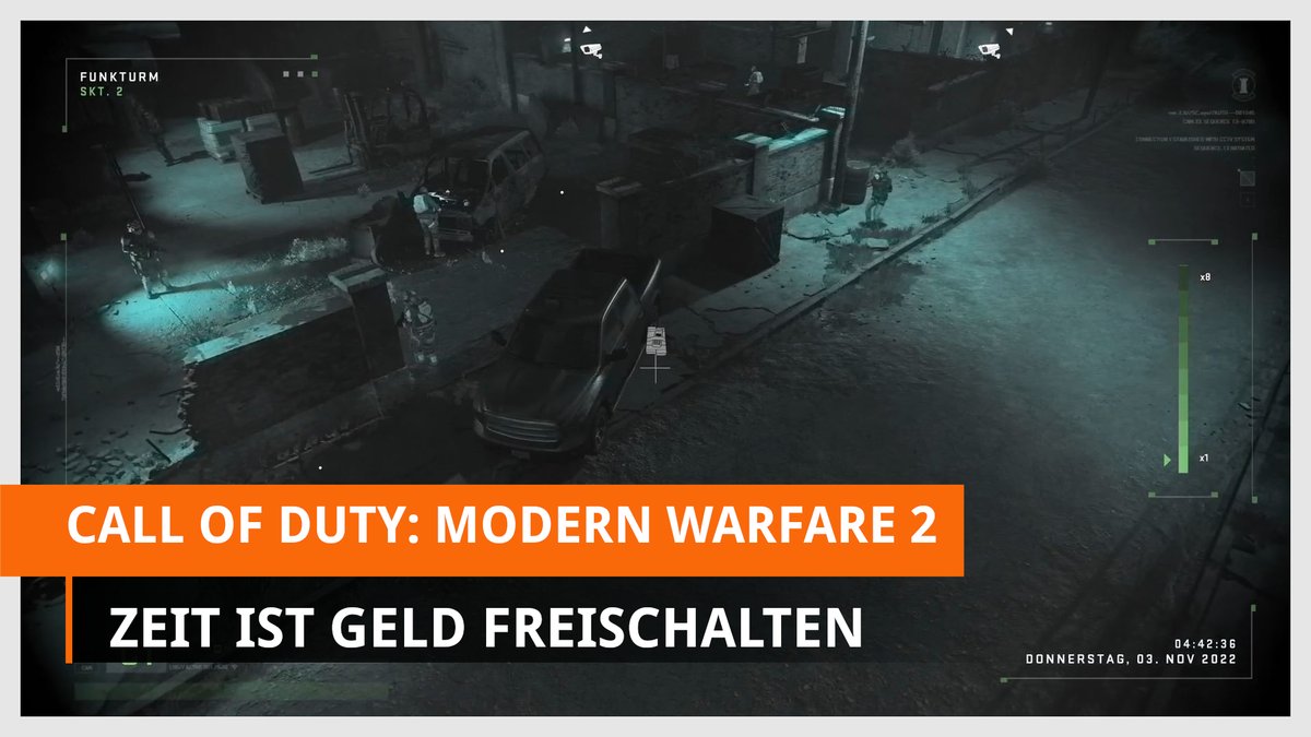 Call of Duty: Modern Warfare 2 - Zeit ist Geld freischalten Call of Duty: Modern Warfare 2 - Zeit ist Geld freischalten