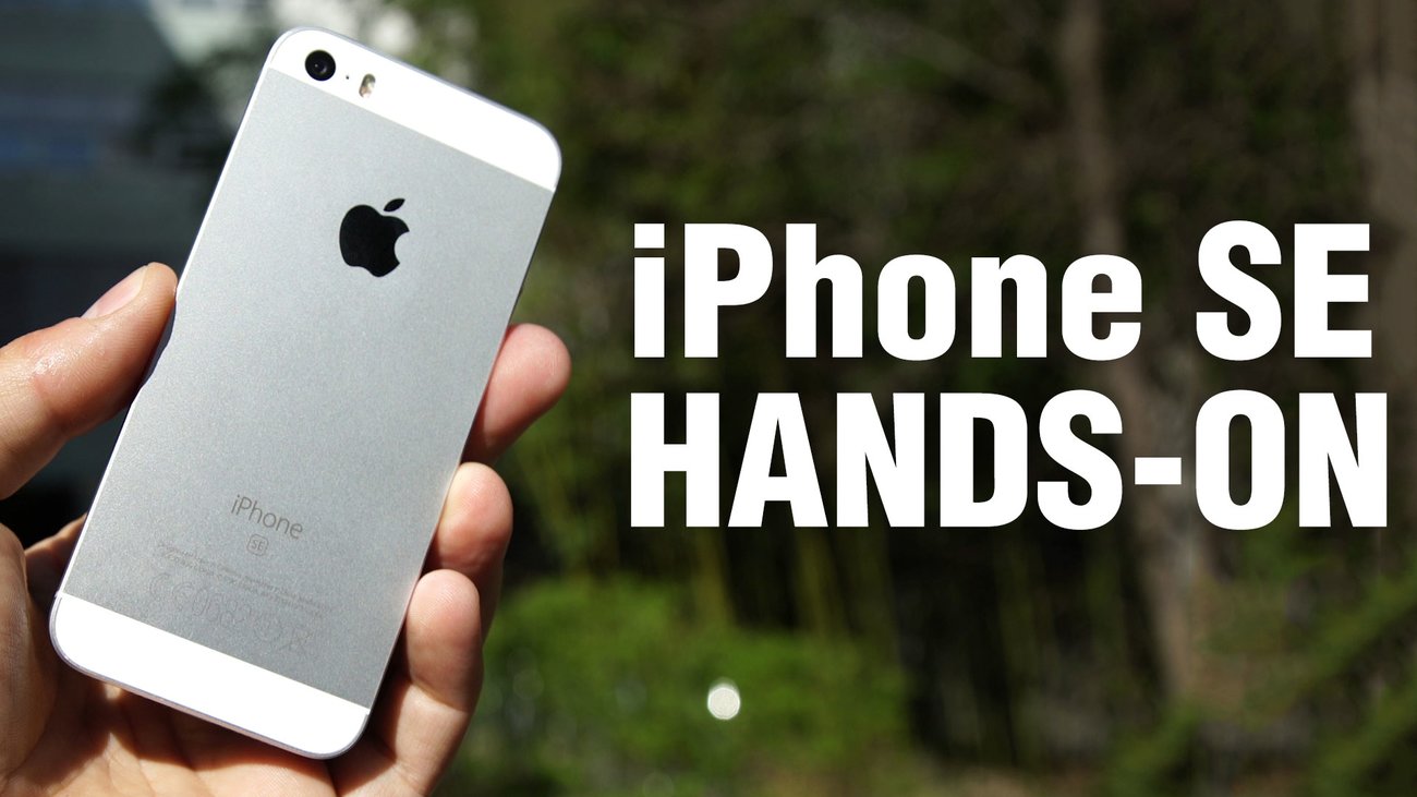 iPhone SE – Hands-on – Ersteindruck