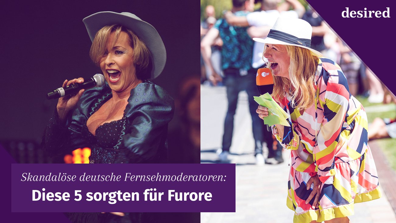 Skandalöse deutsche Fernsehmoderatoren: Diese 5 sorgten für Furore