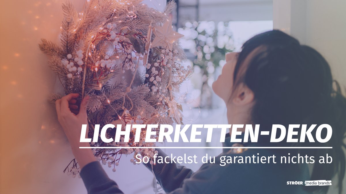 Lichterketten-Deko: So fackelst du garantiert nichts ab Lichterketten-Deko: So fackelst du garantiert nichts ab