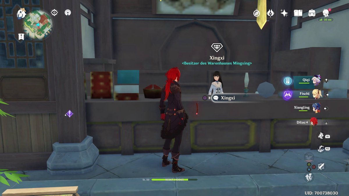 Andenkenhändler in Liyue und Mondstadt finden Andenkenhändler in Liyue und Mondstadt finden