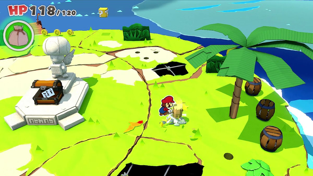 Paper Mario: The Origami King | Fundorte aller Toads - Level: Vollmond-Insel