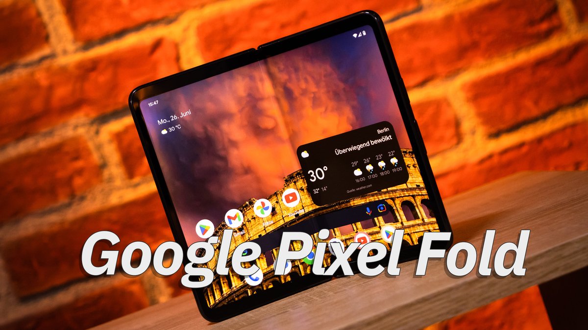 Google Pixel Fold angeschaut: Nicht ganz flach, aber ziemlich teuer