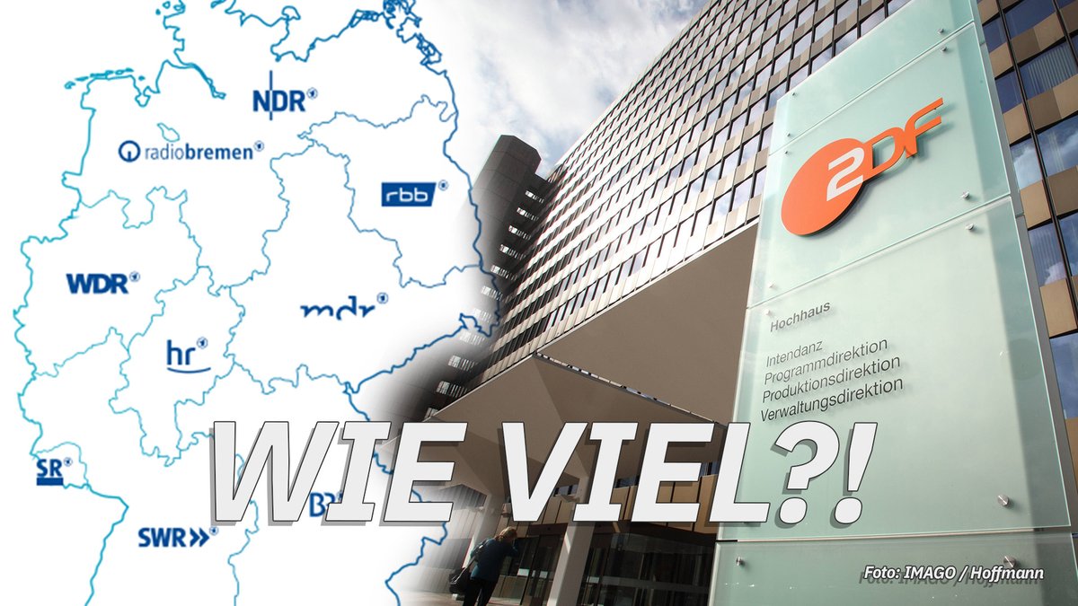 Rundfunkbeitrag: So teuer ist der öffentlich-rechtliche Rundfunk!