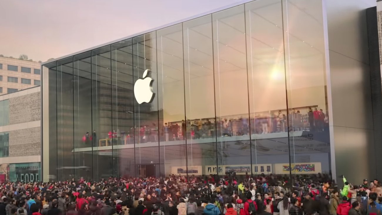 Apple Store West Lake, Hangzhou, China: Bilder der Eröffnung