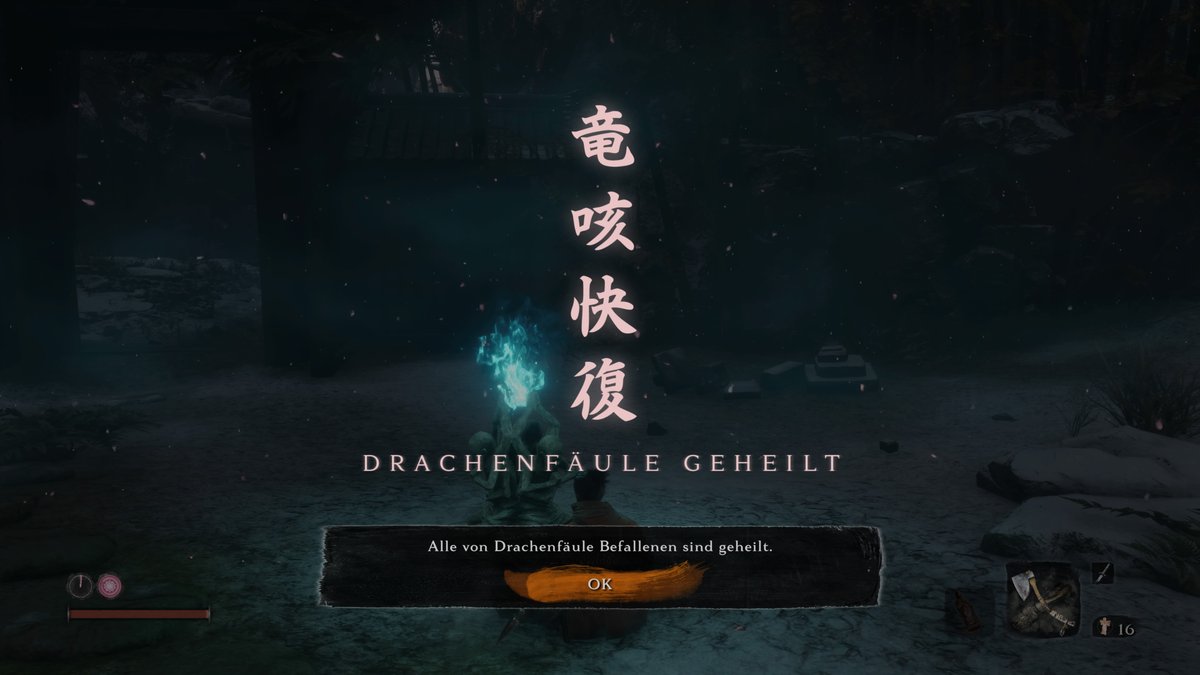 Sekiro - Shadows Die Twice: So heilt ihr die Drachenfäule Sekiro - Shadows Die Twice: So heilt ihr die Drachenfäule