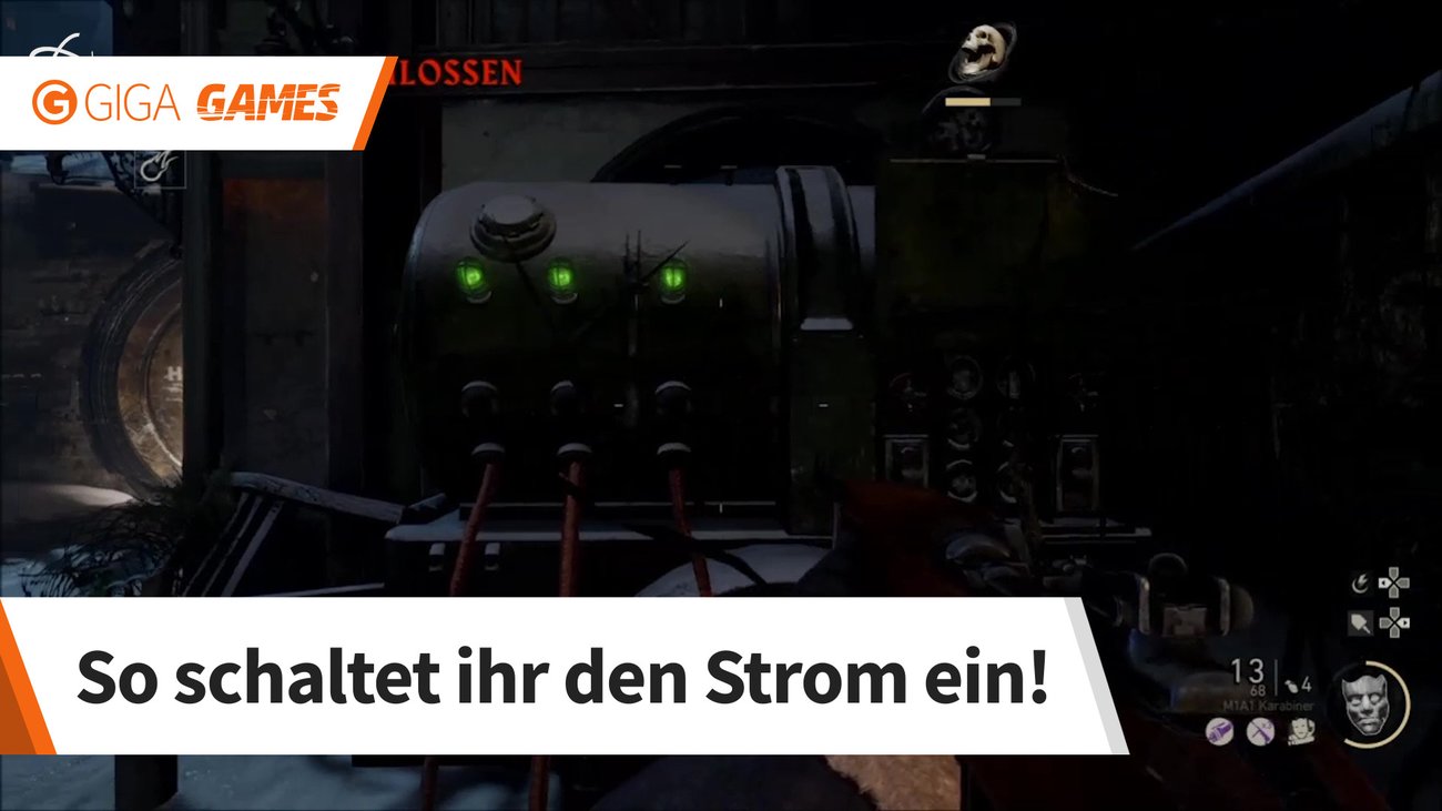 Call of Duty - WW2: Strom einschalten im Zombie-Modus - so geht's