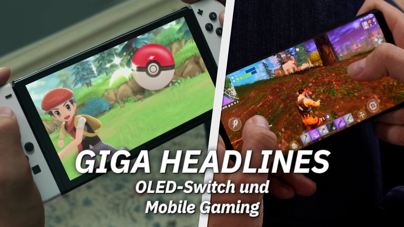 OLED-Switch und Mobile Games – GIGA Headlines