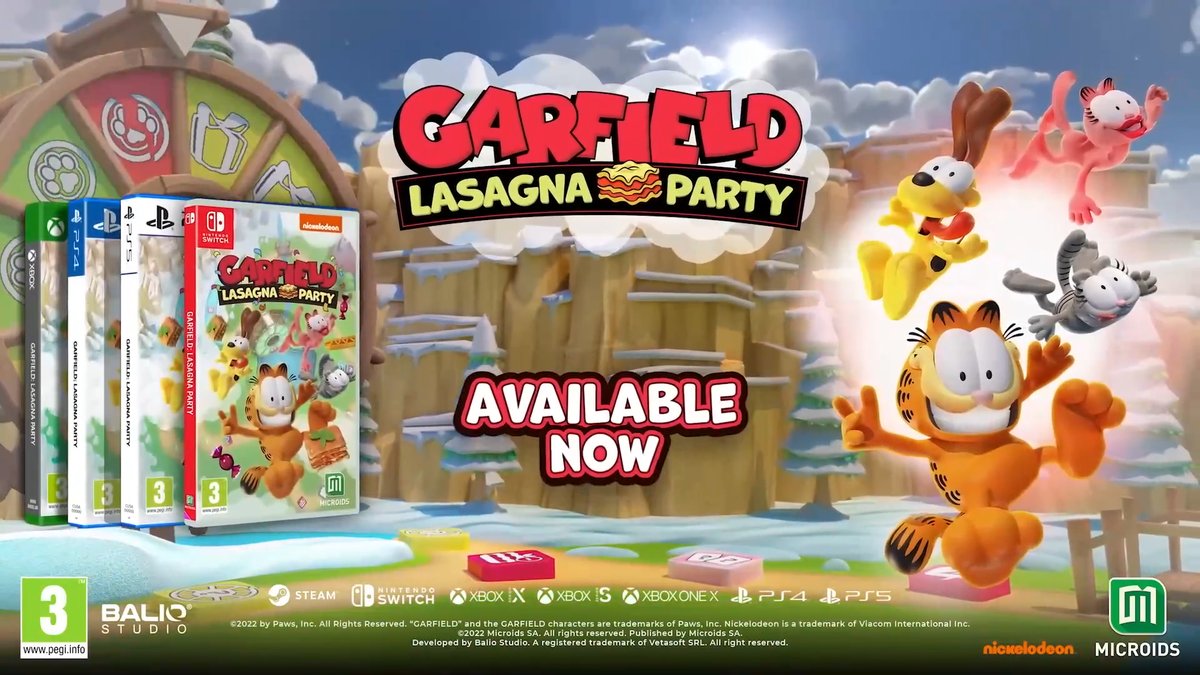 Garfield Lasagna Party: Launch Trailer Garfield Lasagna Party: Launch Trailer