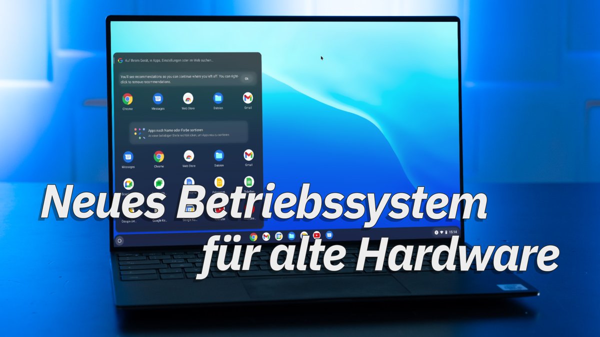 Alte Laptops leben länger: Chrome OS Flex ausprobiert Alte Laptops leben länger: Chrome OS Flex ausprobiert