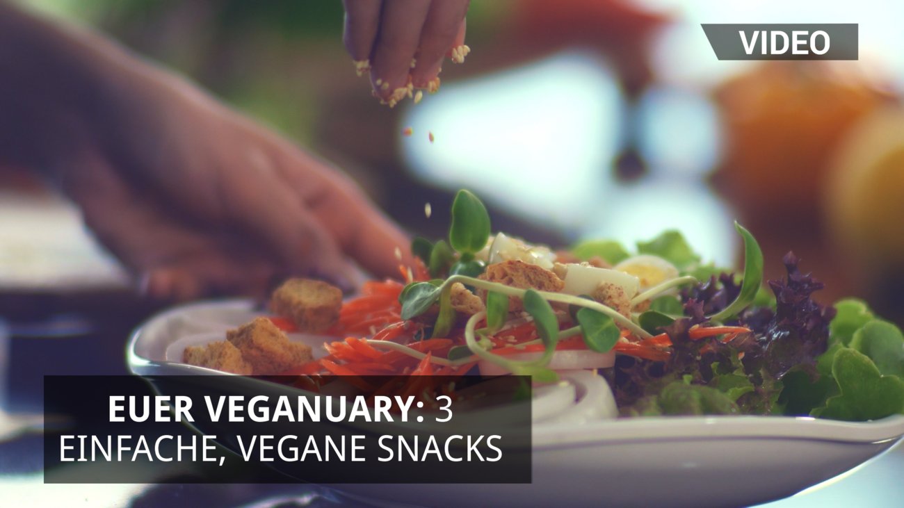 Euer Veganuary: 3 einfache, vegane Snacks