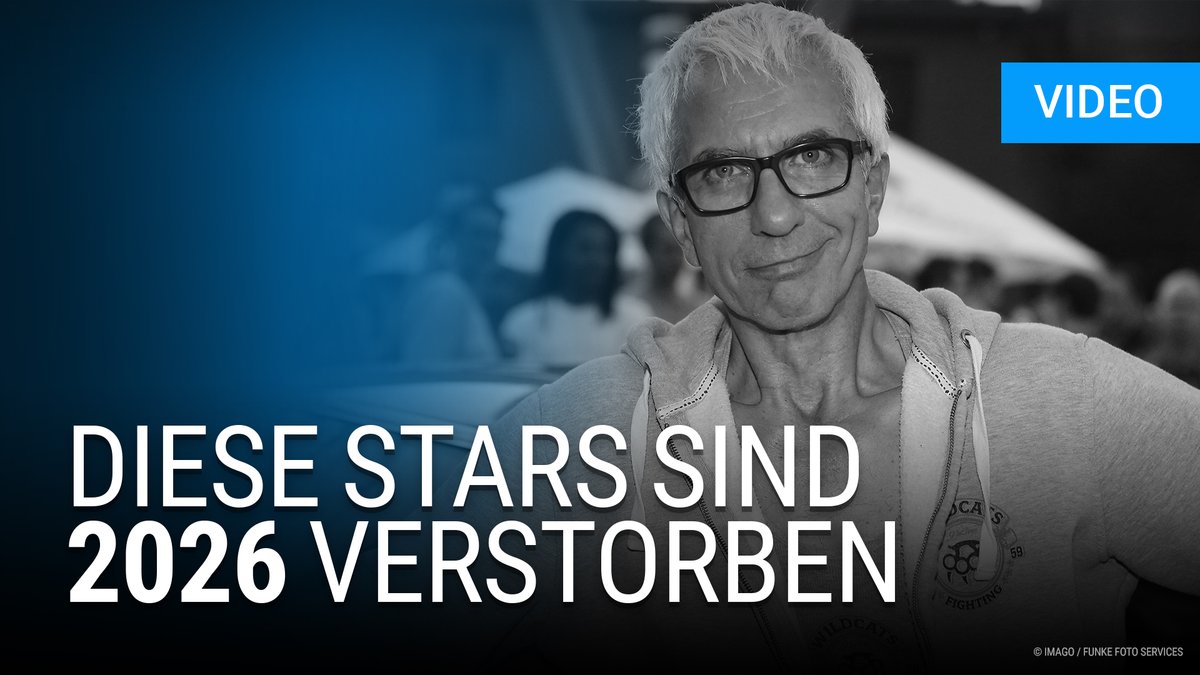 Diese Stars sind 2026 verstorben
