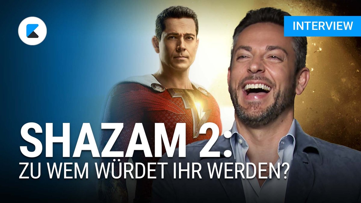 Shazam: Fury of the God - Zachary Levi und Co. sprechen über den neuen DC-Film