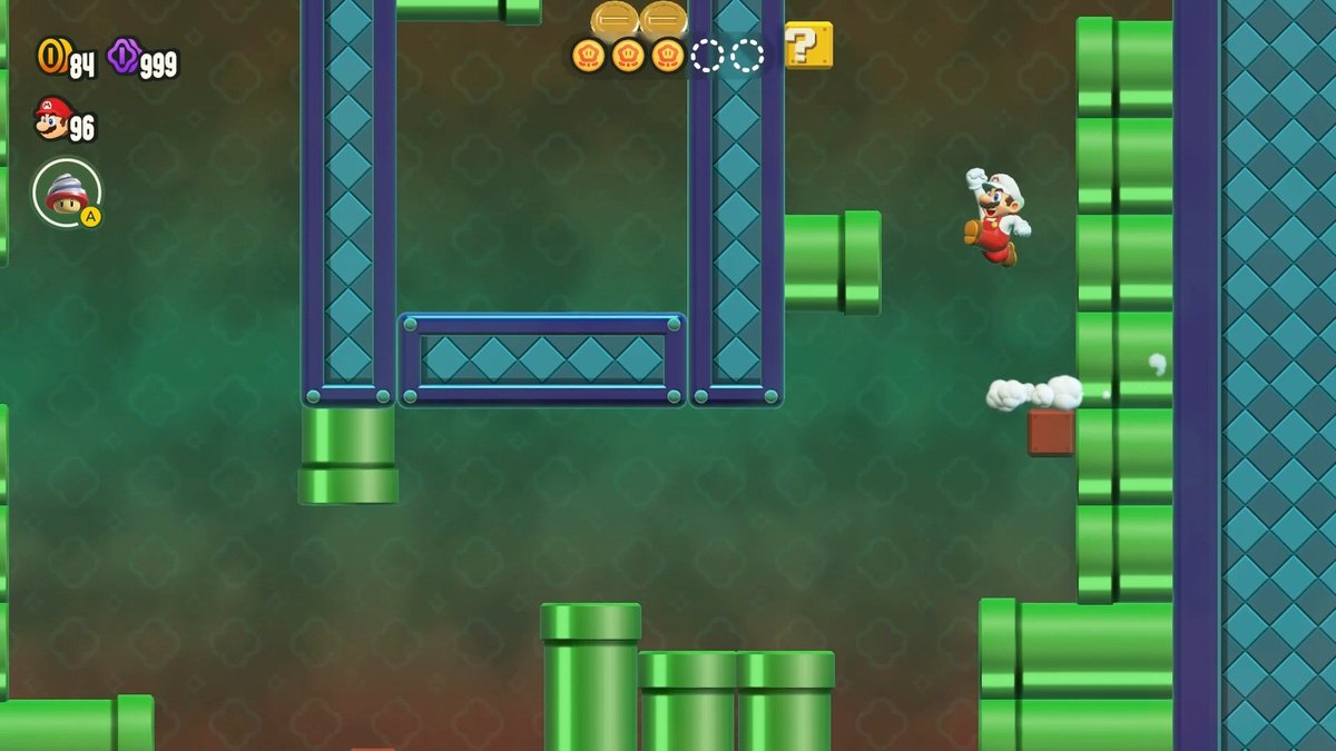 Super Mario Bros. Wonder: W5-10 Verdreht