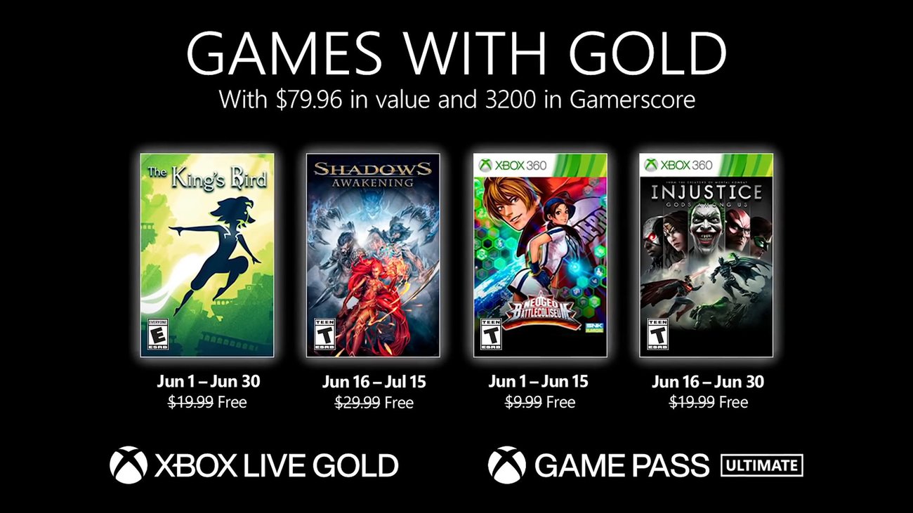 Xbox - Juni 2021 Games with Gold