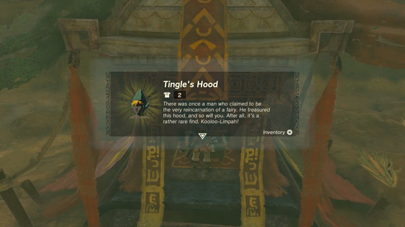 Zelda Tears of the Kingdom: Tingles Kapuze finden