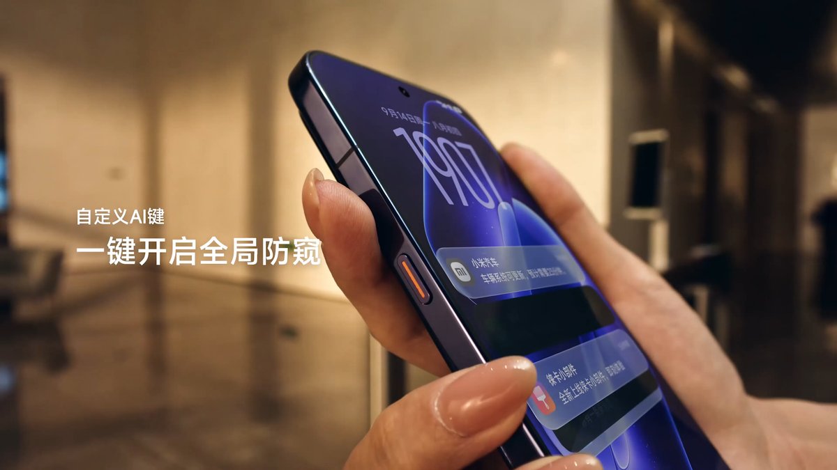 Xiaomi 18 Pro in Aktion
