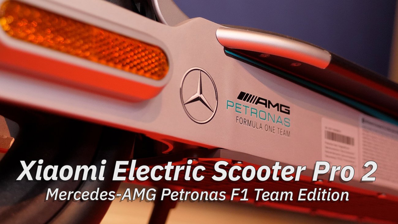 Xiaomi Electric Scooter Pro 2 (Mercedes-AMG Petronas F1 Team Edition) im Hands-On