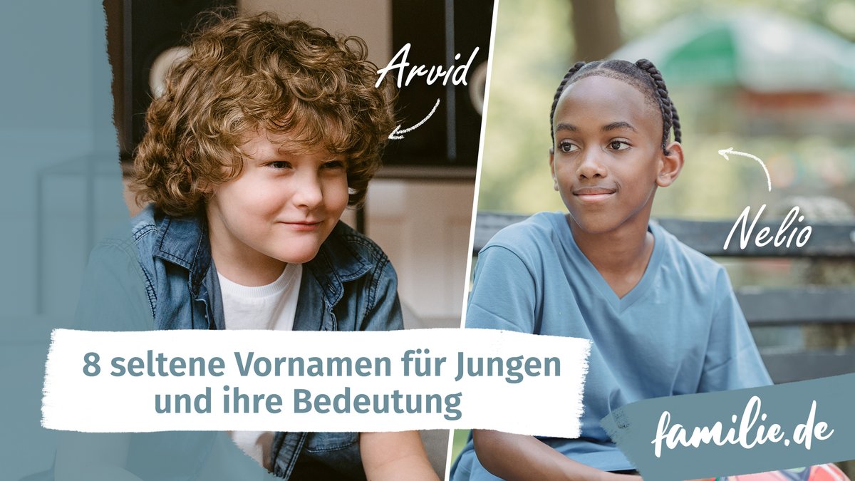 8 seltene Vornamen für Jungen und ihre Bedeutung