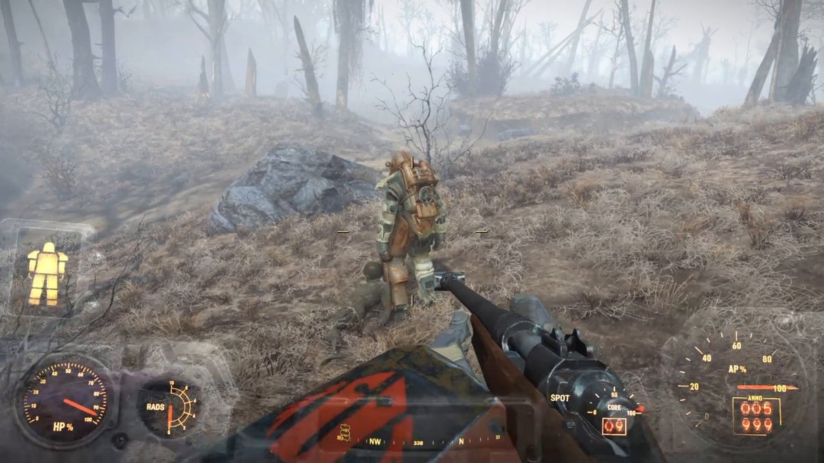 Fallout 4: T-45 Powerrüstung (Vertibird) - Fundort