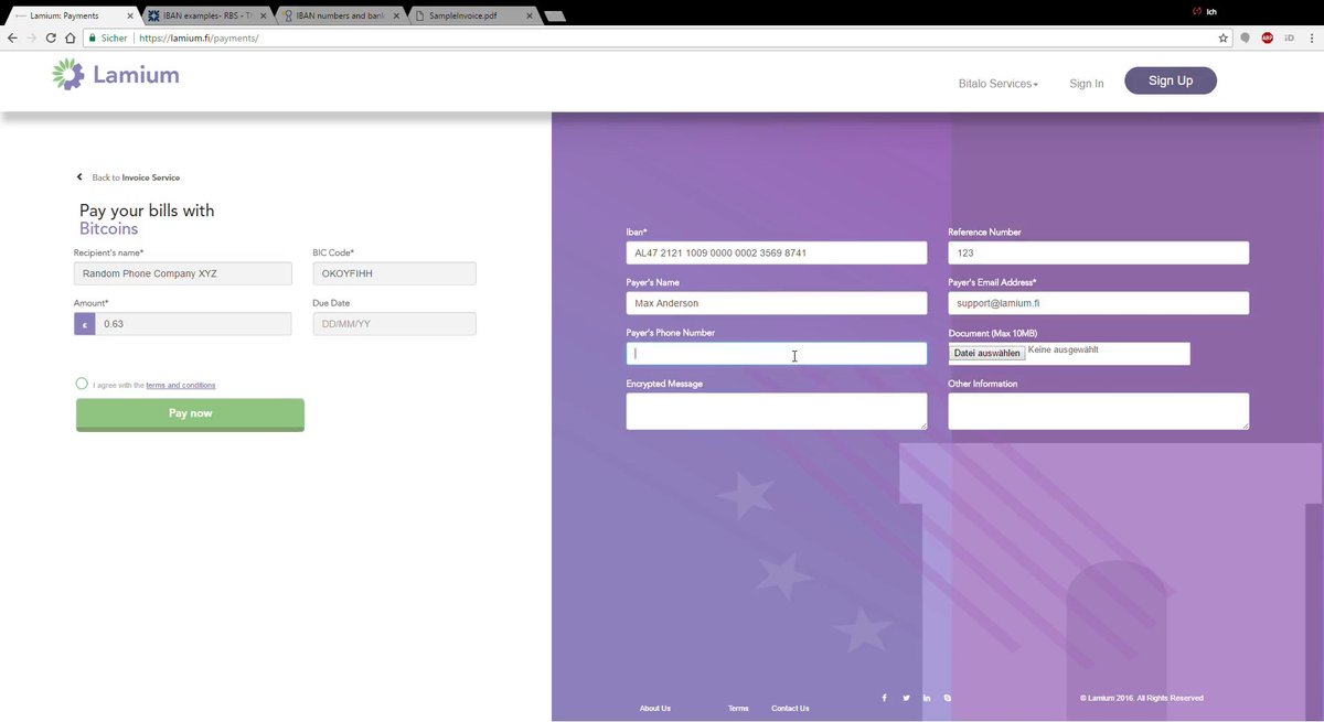 Lamium: Rechnungen in Bitcoins bezahlen - so funktioniert's Lamium: Rechnungen in Bitcoins bezahlen - so funktioniert's