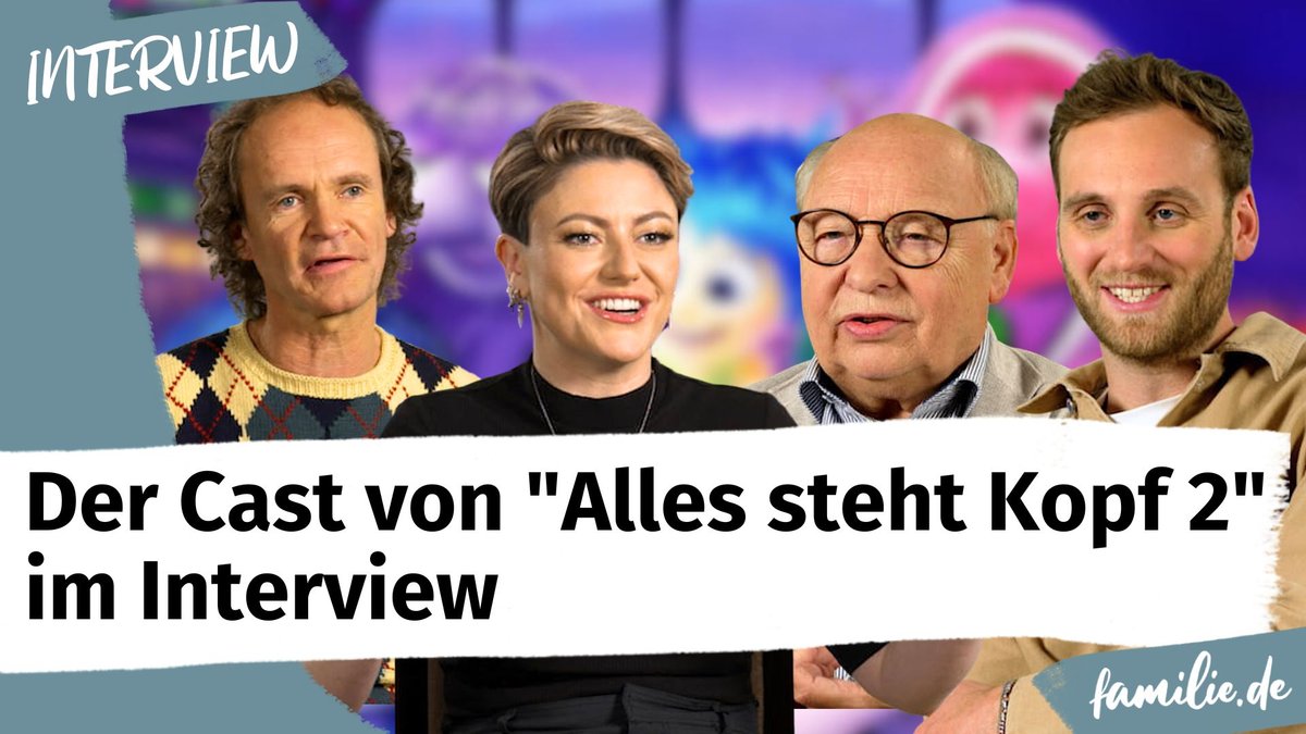 Der Cast von "Alles steht Kopf 2" im Interview