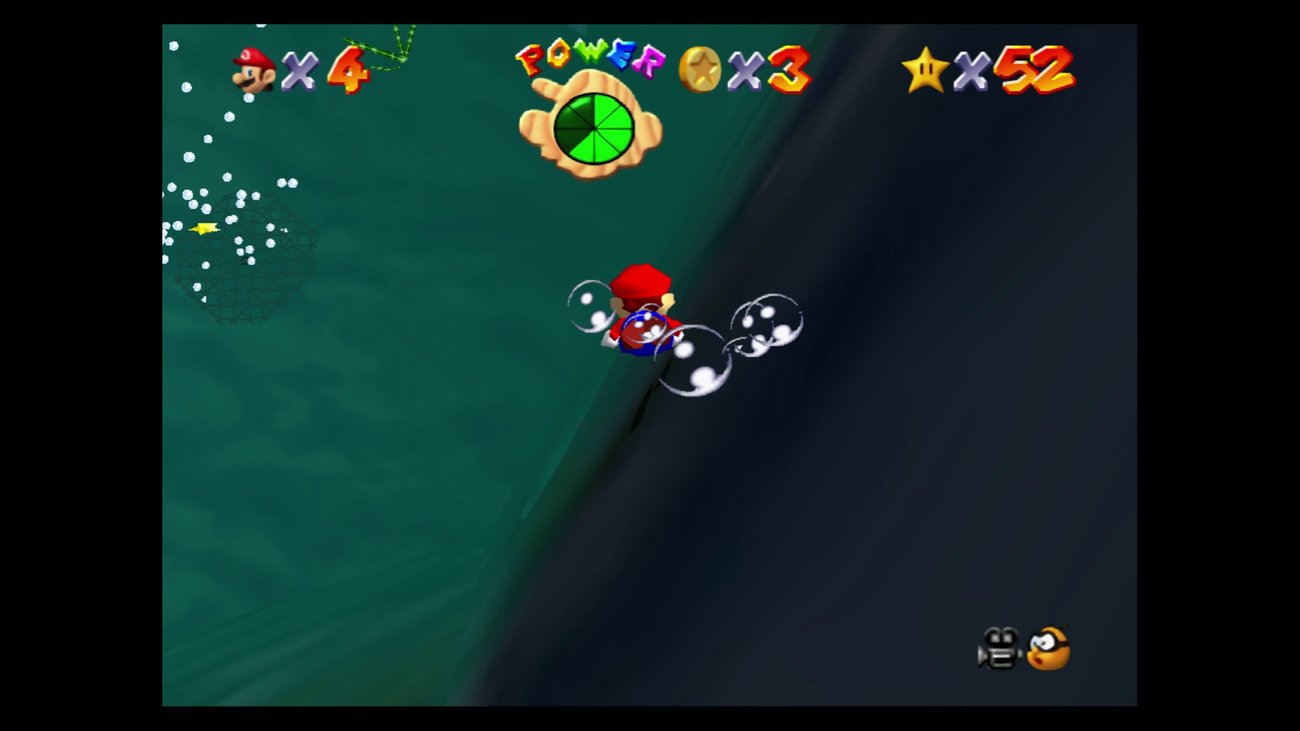 Super Mario 64 | Piratenbucht Panik: Locke den Aal Kano heraus
