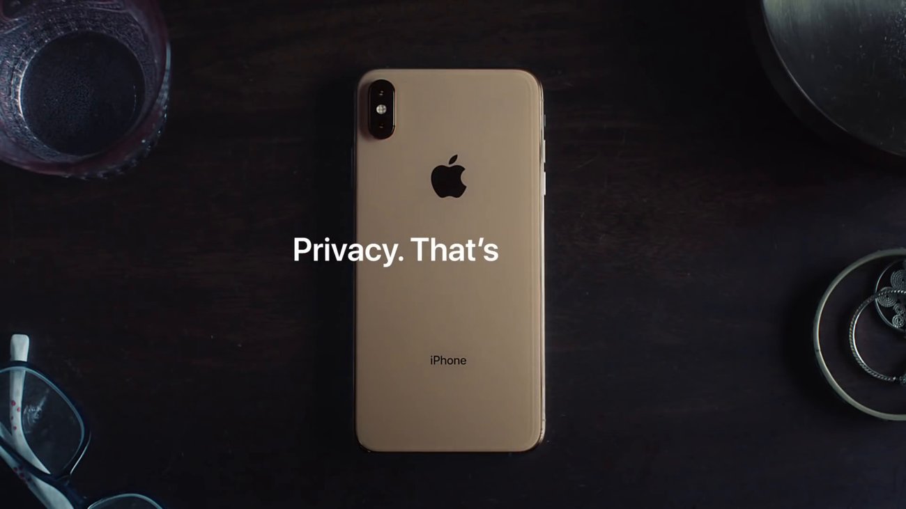 Privatsphäre auf dem iPhone: Apples anschaulicher und listiger Spot dazu