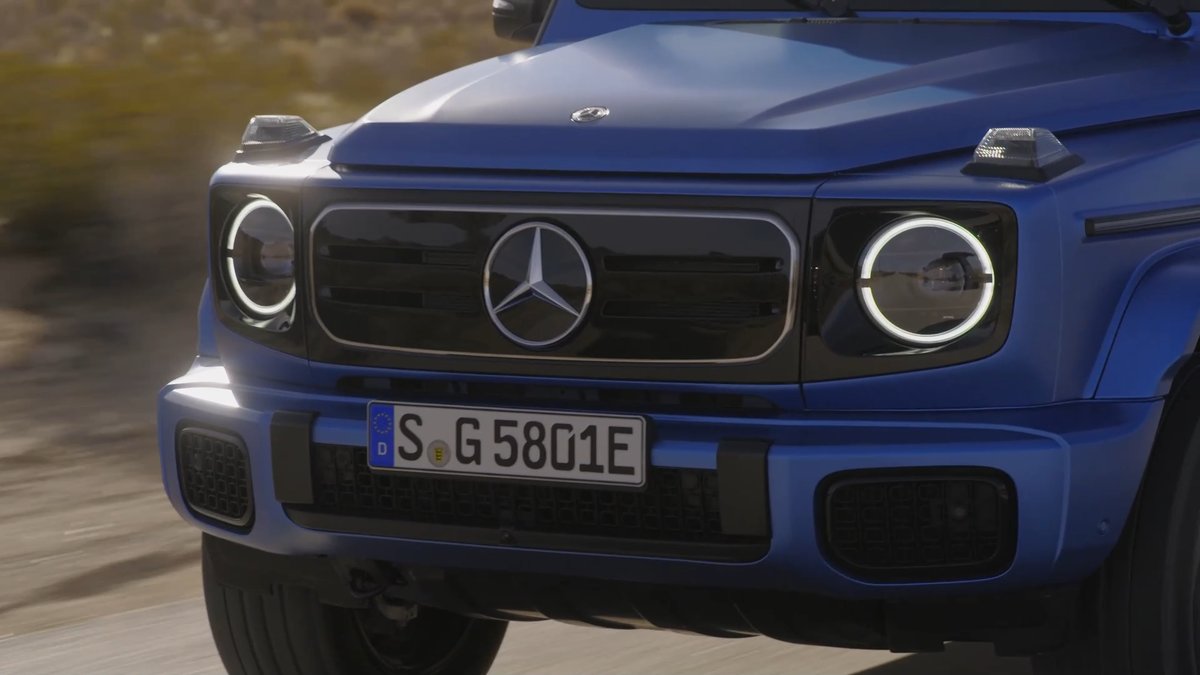 Mercedes G 580 EQ: G-Klasse fährt elektrisch