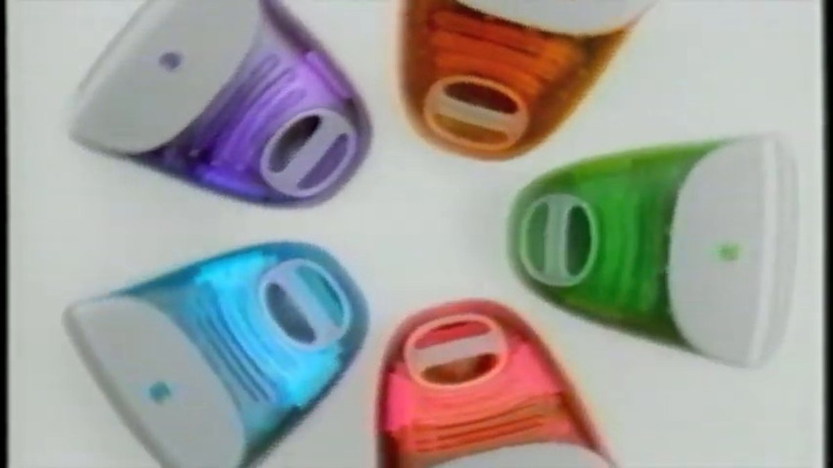 1998: iMac in Farben
