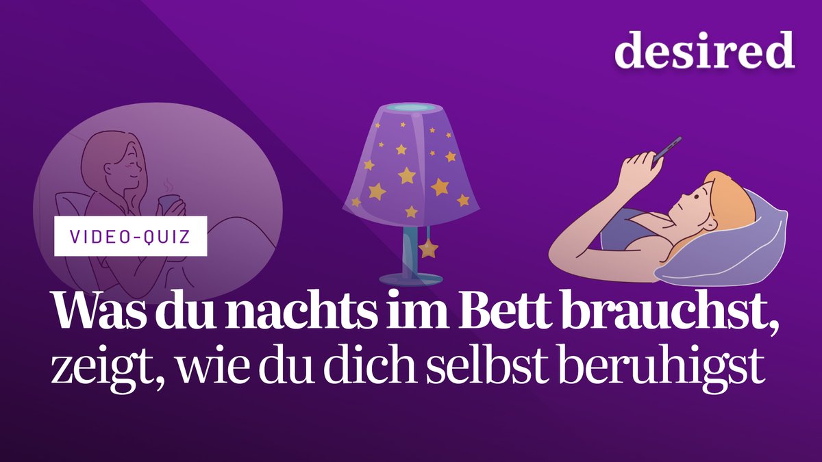 Was du nachts im Bett brauchst, zeigt, wie du dich selbst beruhigst Was du nachts im Bett brauchst, zeigt, wie du dich selbst beruhigst