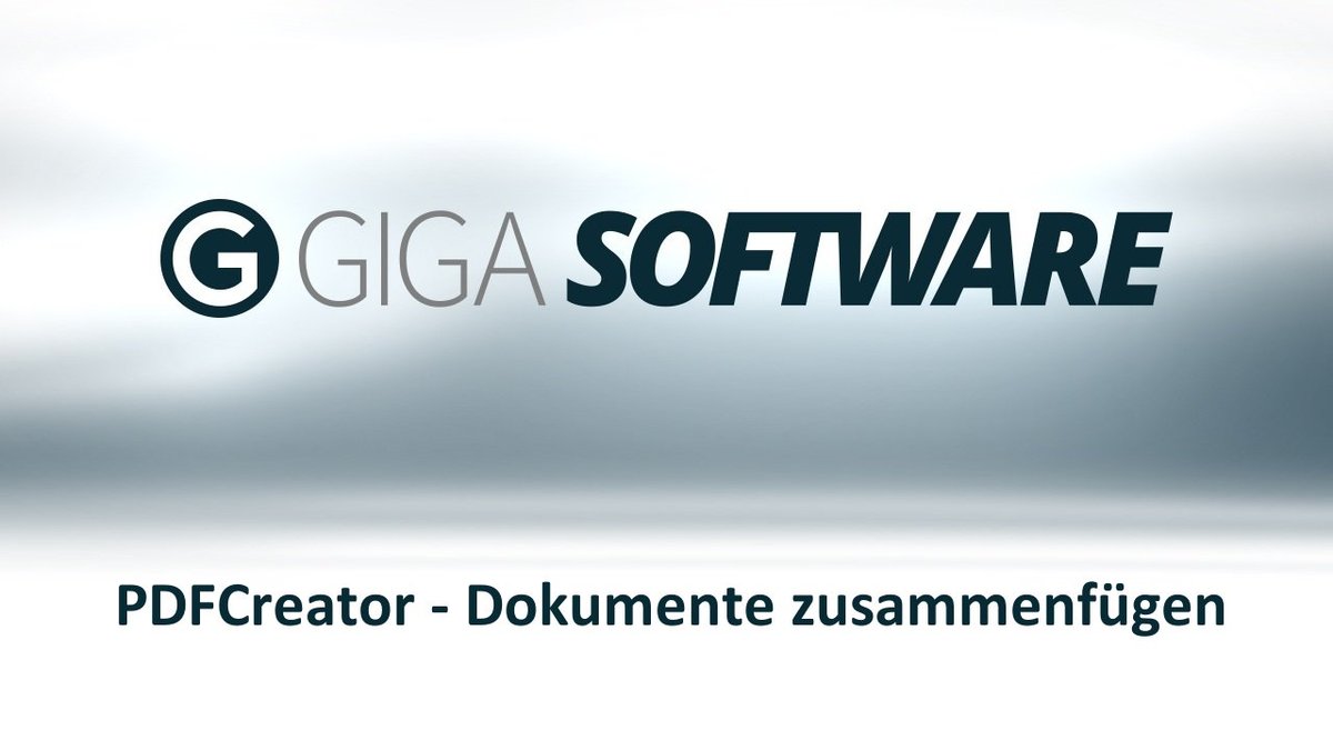 PDFCreator - Dokumente zusammenfügen PDFCreator - Dokumente zusammenfügen