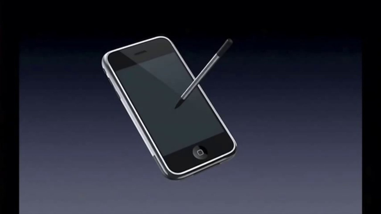 Who wants a stylus? - Steve Jobs über einen Stift beim iPhone (Apple-Keynote im Januar 2007)