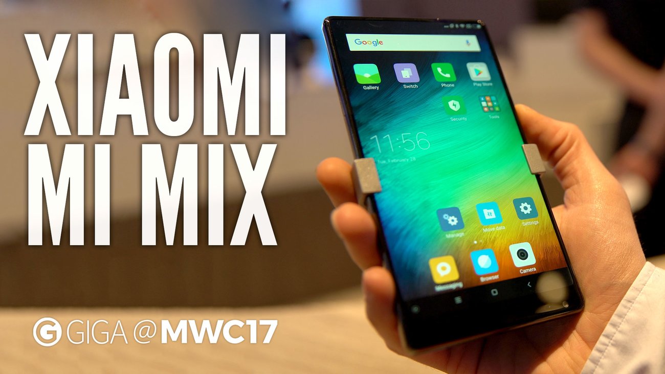 Xiaomi Mi Mix im Hands-On: Wo ist denn da der Rand?