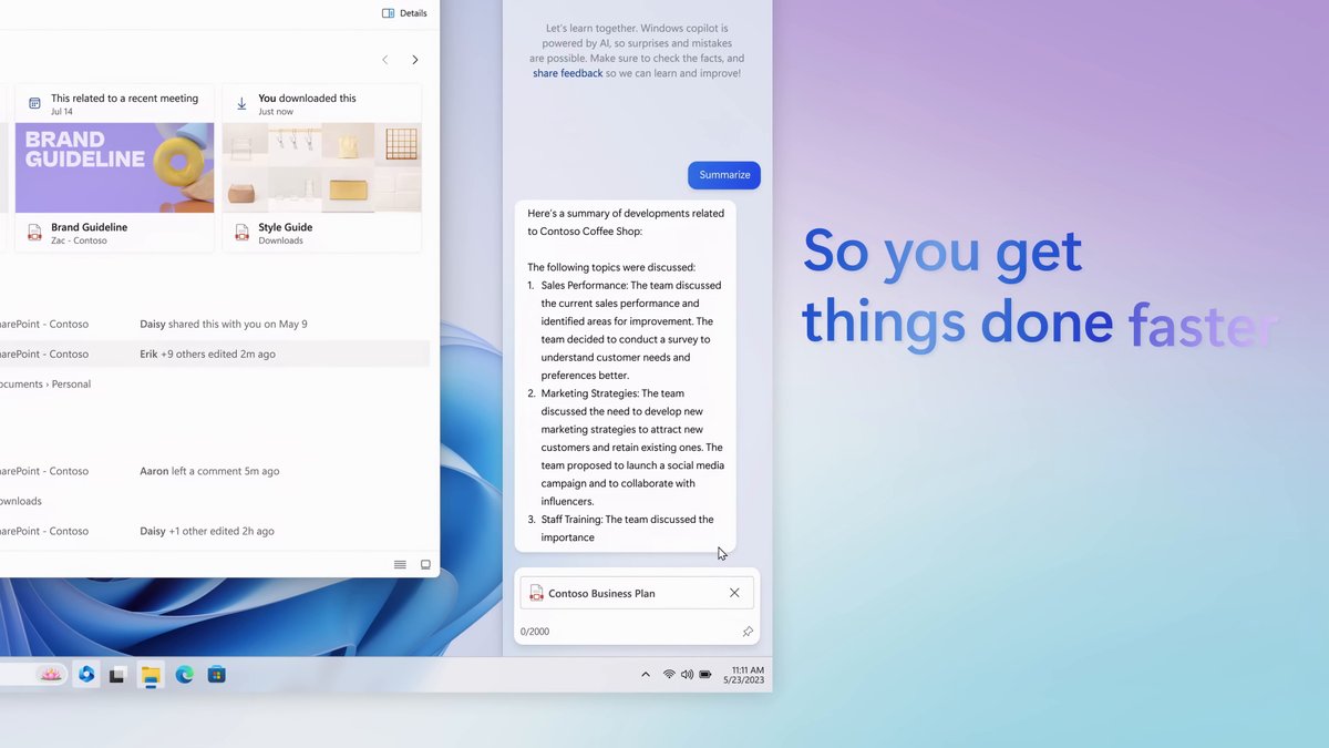 Microsoft präsentiert Windows Copilot