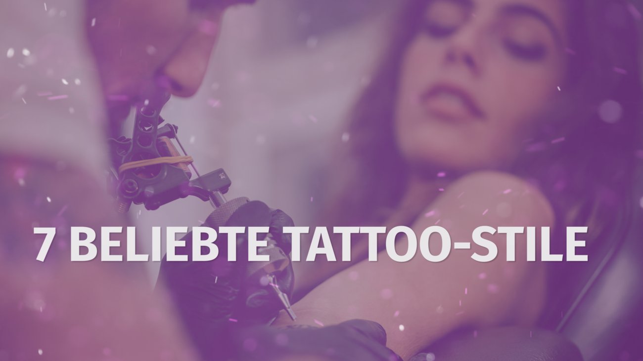 7 beliebte Tattoo-Stile