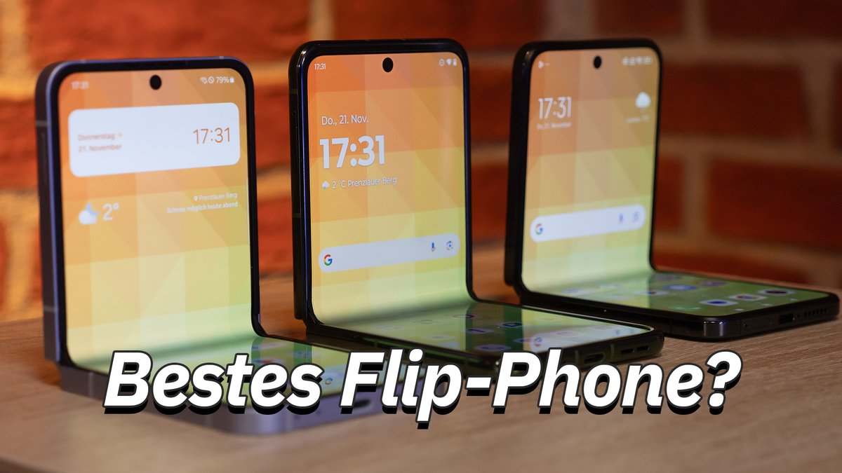 Das beste Flip-Phone 2024: Samsung vs. Xiaomi vs. Moto