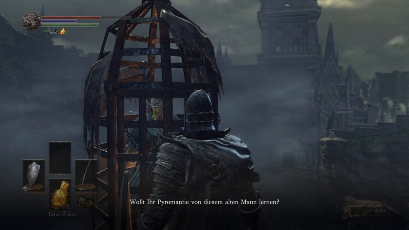 Dark Souls 3: Pyromantie-Lehrer Cornyx - Fundort
