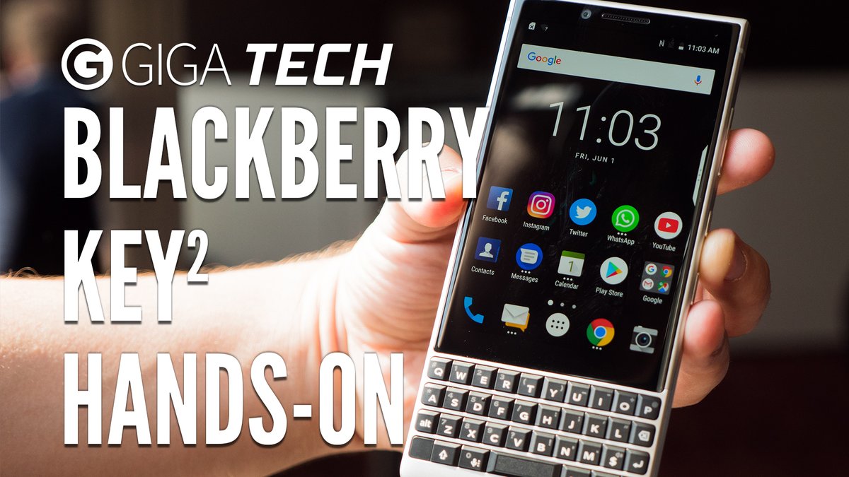 BlackBerry&#x20;Key2&#x20;im&#x20;GIGA-Hands-On