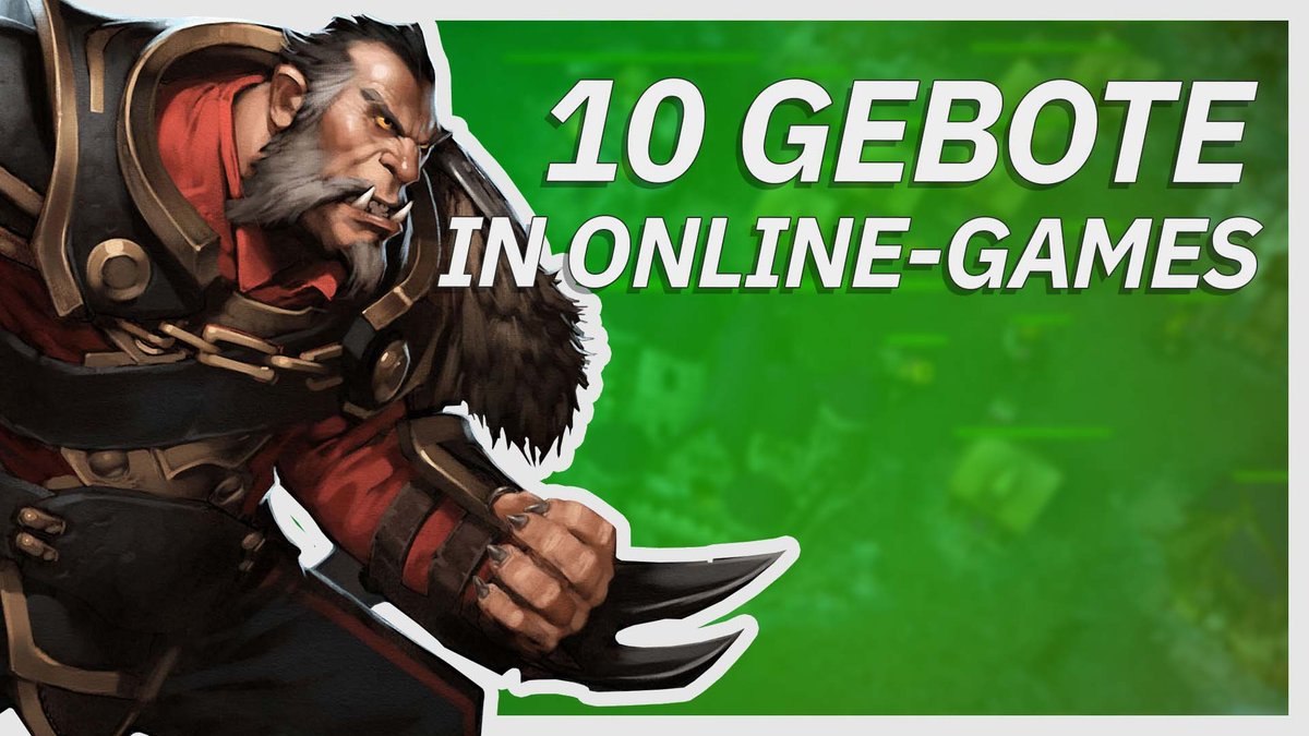 Die 10 Gebote des Online-Multiplayer Die 10 Gebote des Online-Multiplayer