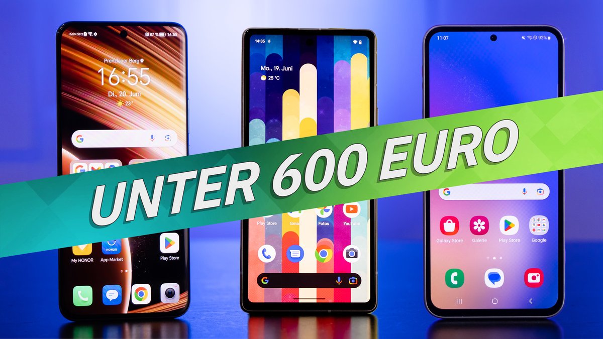 Der große Mittelklasse-Vergleich: Pixel 7a, Honor 90 oder Samsung Galaxy A54?