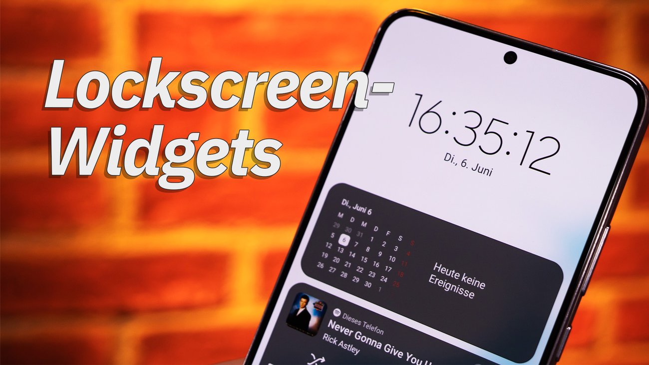 Samsung: So nutzt du die Lockscreen-Widgets