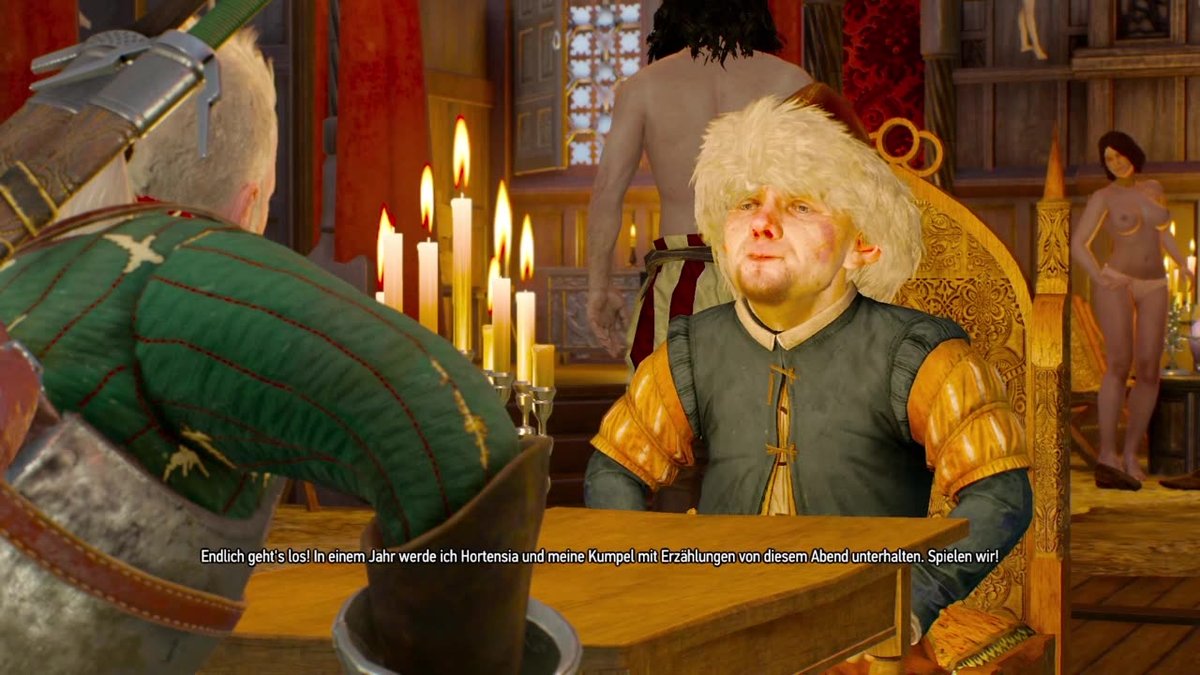 The Witcher 3: Gwint-Partie gegen Bernard Tulle