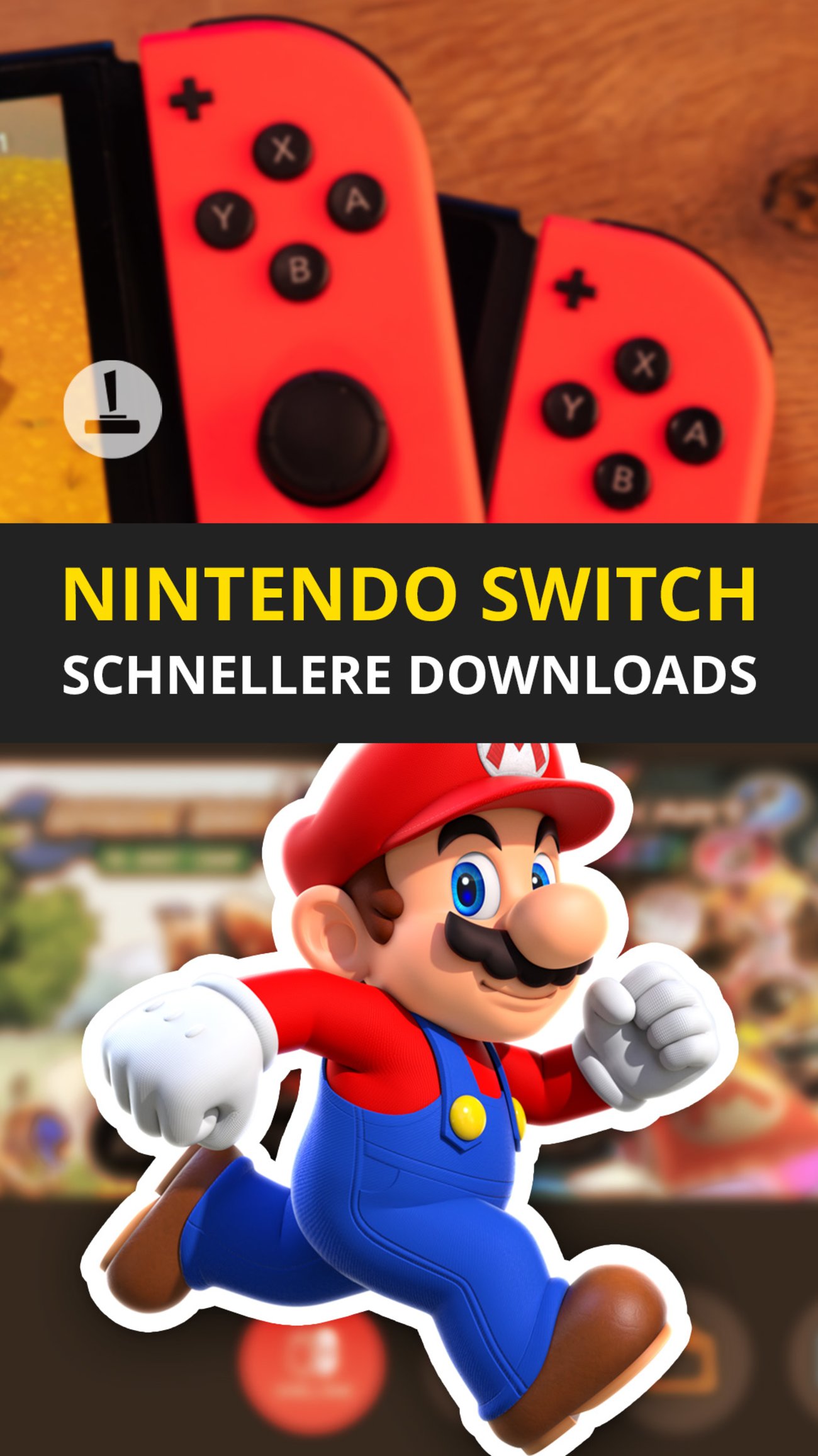 Nintendo Switch: Trick für schnellere Downloads