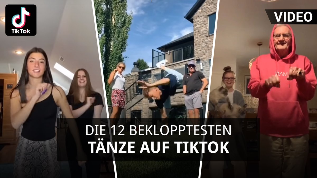 Die 12 beklopptesten Tänze auf TikTok Die 12 beklopptesten Tänze auf TikTok