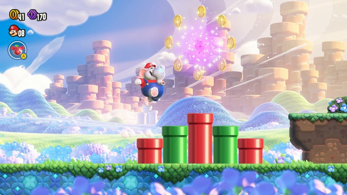 Super Mario Bros. Wonder: W1-3 Nichts wie hinterher! Super Mario Bros. Wonder: W1-3 Nichts wie hinterher!