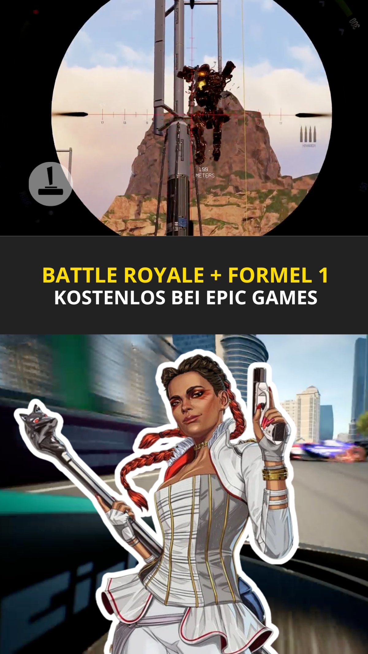 Epic KW 7 F1 Manager + Apex Legends