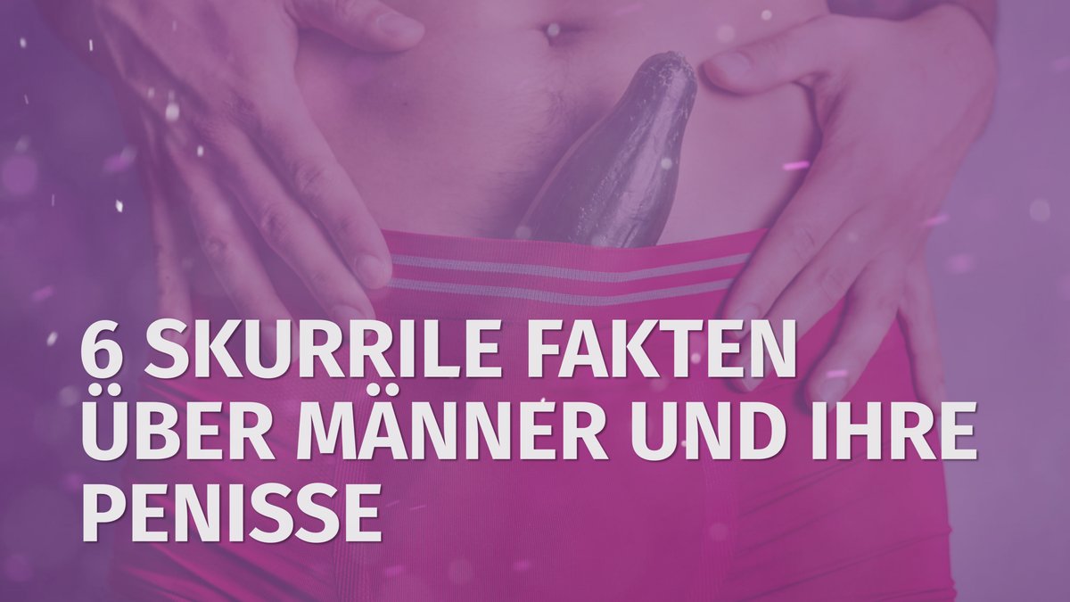 6 skurrile Fakten über Männer und ihre Penisse