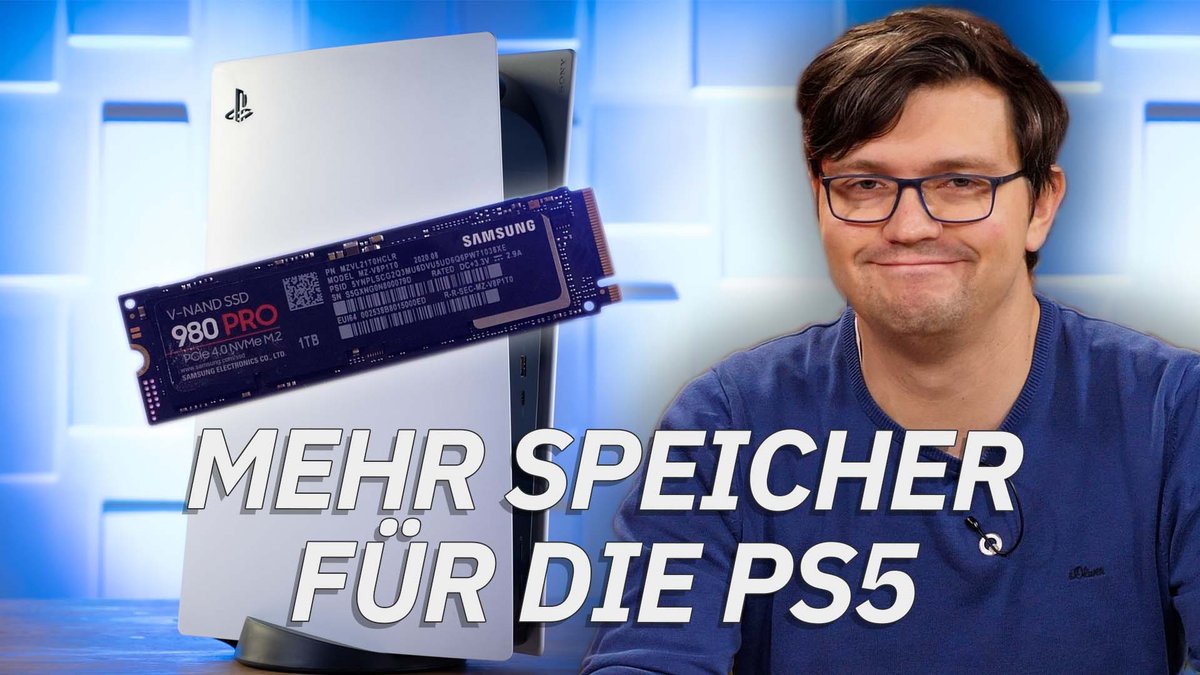 Mehr Speicher für die PS5: So einfach geht's